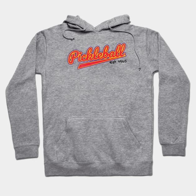 pickleball Hoodie by dishcubung